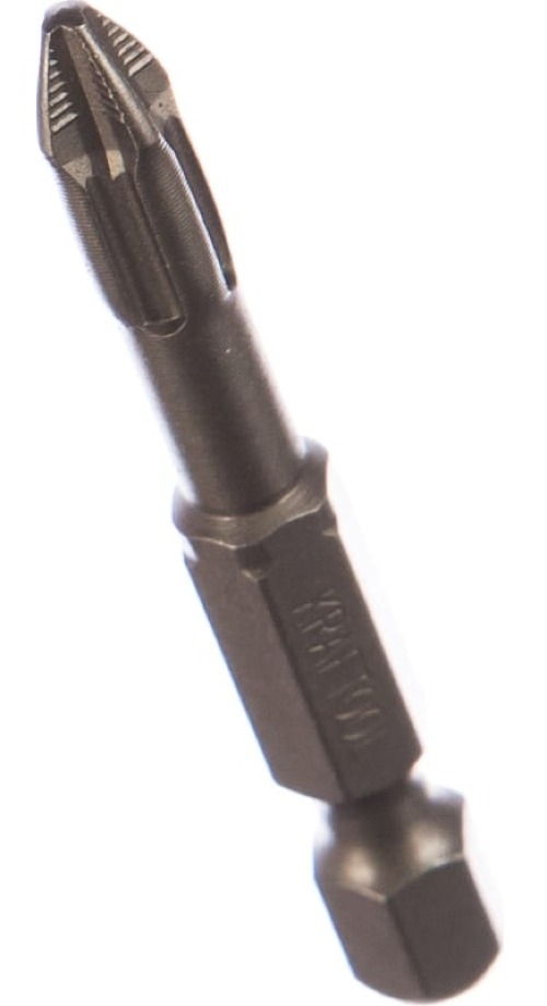 Бита KRAFTOOL / Крафтул X-DRIVE торсионная, для шуруповерта, из хромомолибденовой стали, PH2, 50мм, 2шт. / инструменты