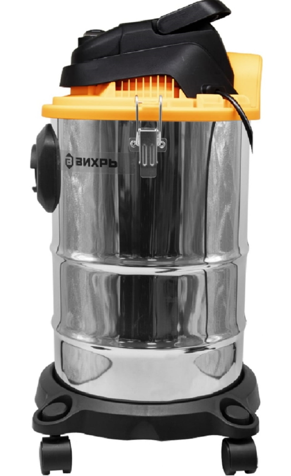 Промышленный пылесос ВИХРЬ СП-1500/20 со шлангом, сухая и влажная уборка, серый, шланг 32мм, объем бака 20л, 430×340×330мм, 1500Вт / техника