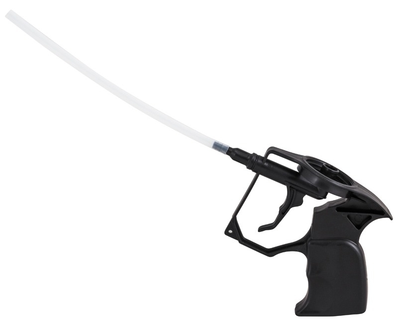 Пистолет для монтажной пены PARK / Парк MJ37 механический, в корпусе из пластика, черный, 240х180х50мм / инструменты