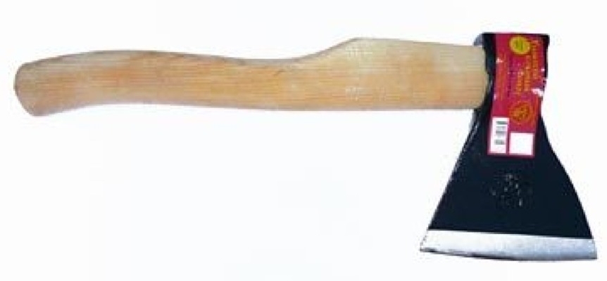 Топор Ижсталь А0 кованый, в сборе, из пружинной стали и дерева, длина 40см / ручной инструмент