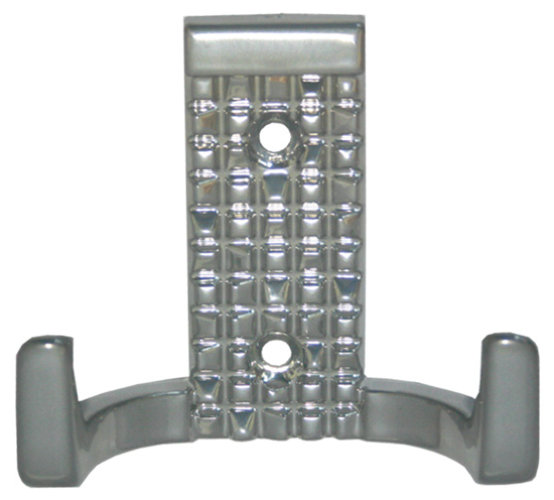 Крючок-вешалка для одежды РемоКолор №29 с полимерным покрытием, мебельный, настенный, металлический, черный, 7x5x3см, в упаковке 1шт. / товары для дома