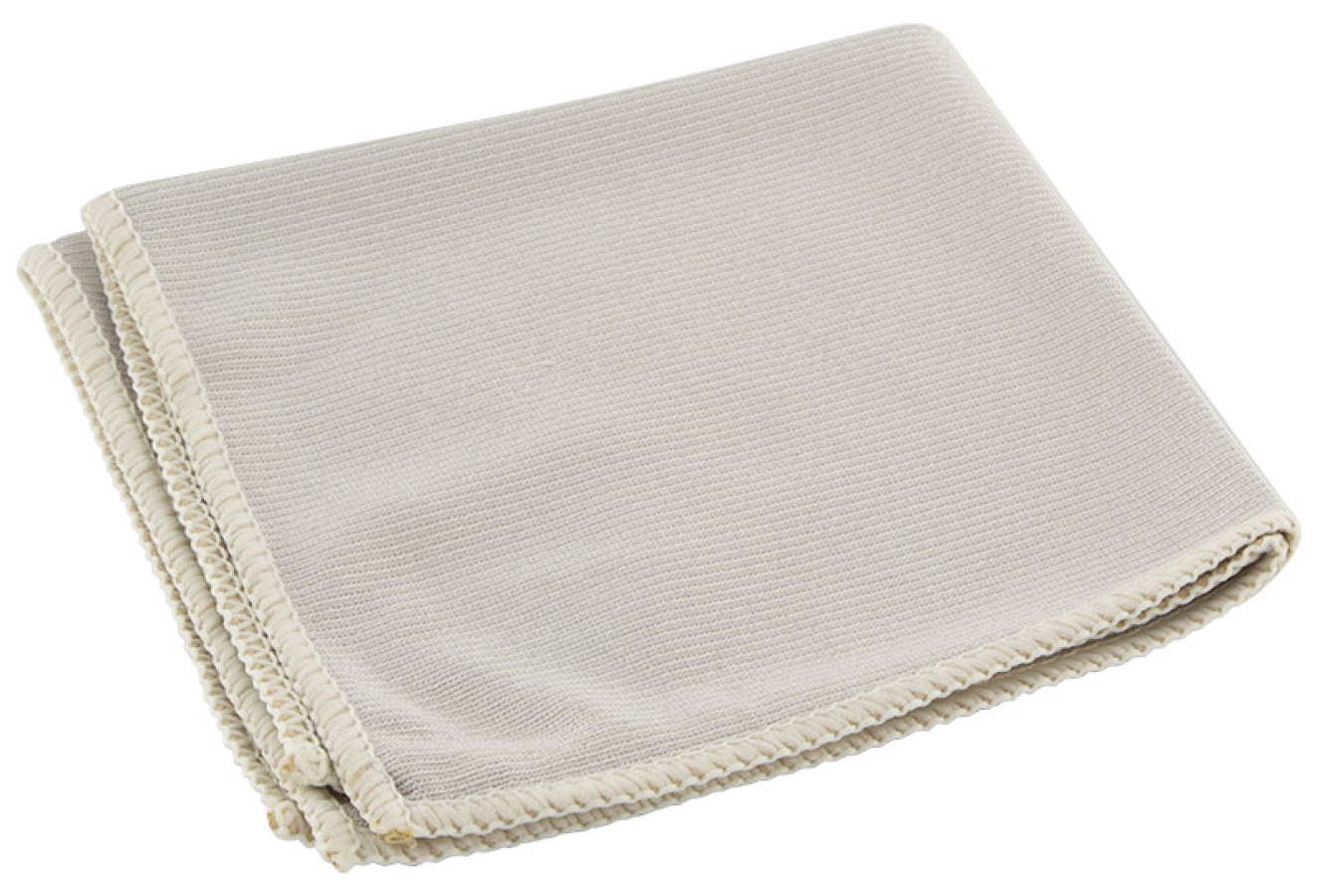 Салфетка для уборки Рыжий кот для стекла, из микрофибры, серая, 30х30см / хозяйственные товары