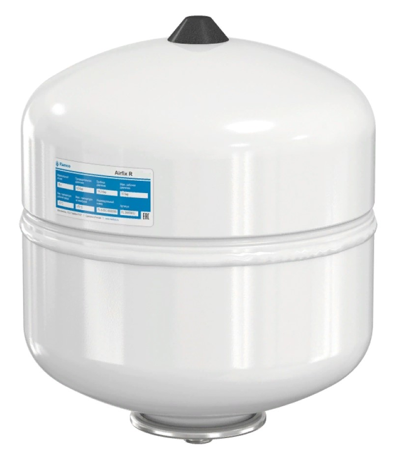 Расширительный бак Flamco / Фламко Airfix R для отопления, стальной, белый, 3/4дюйма, 25л / водоснабжение