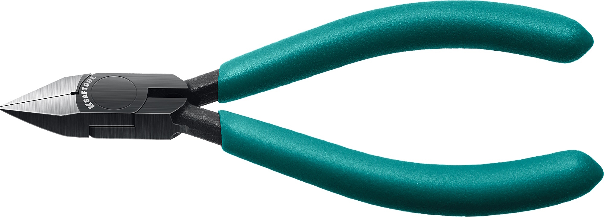 Бокорезы KRAFTOOL / Крафтул чистый рез, из хромованадиевой стали CrV, зеленые, 108мм / кусачки