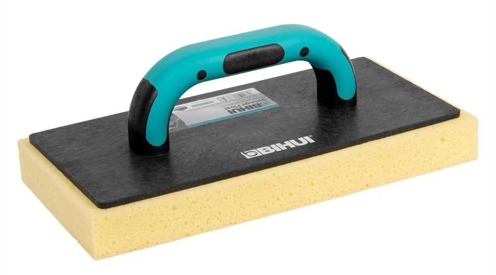 Губка для удаления затирки BIHUI / Бихай CFHSW11 с ручкой, 1шт. / малярные и отделочные инструменты