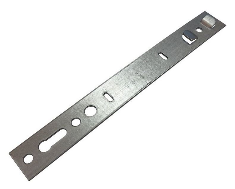 Пластина крепежная Петротех КВЕ анкерная, из оцинкованной стали, размером 190×25×1.5мм / строительство и ремонт