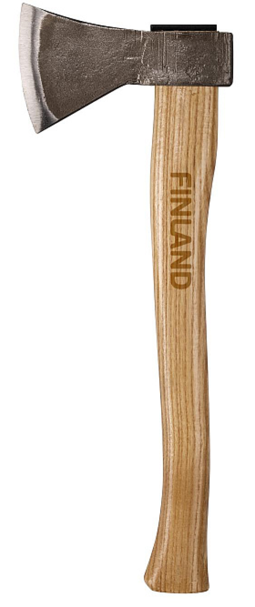 Топор Finland / Финланд 1722-1000 кованый, в сборе, из стали и дерева, длина 51.5см / ручной инструмент