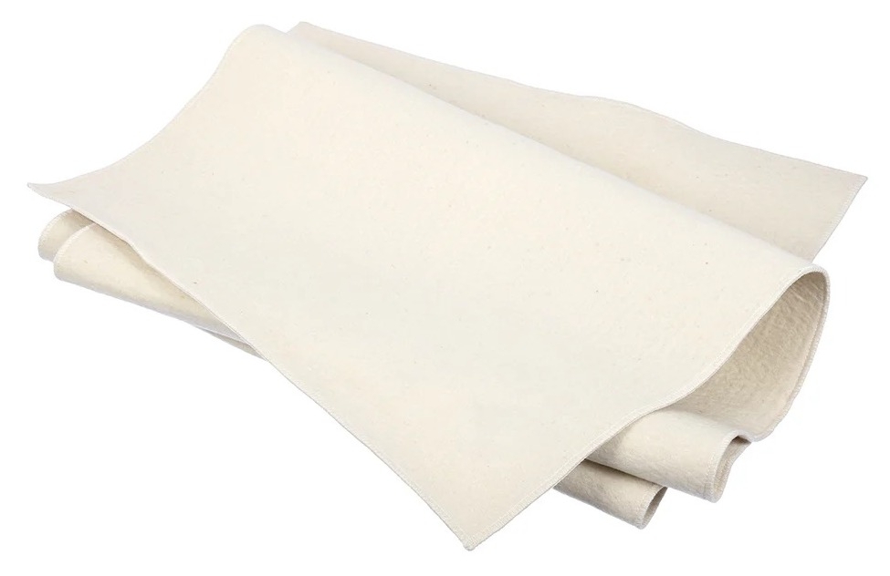 Коврик для бани Банные штучки из войлока, белый, размером 150×50см / товары для дома