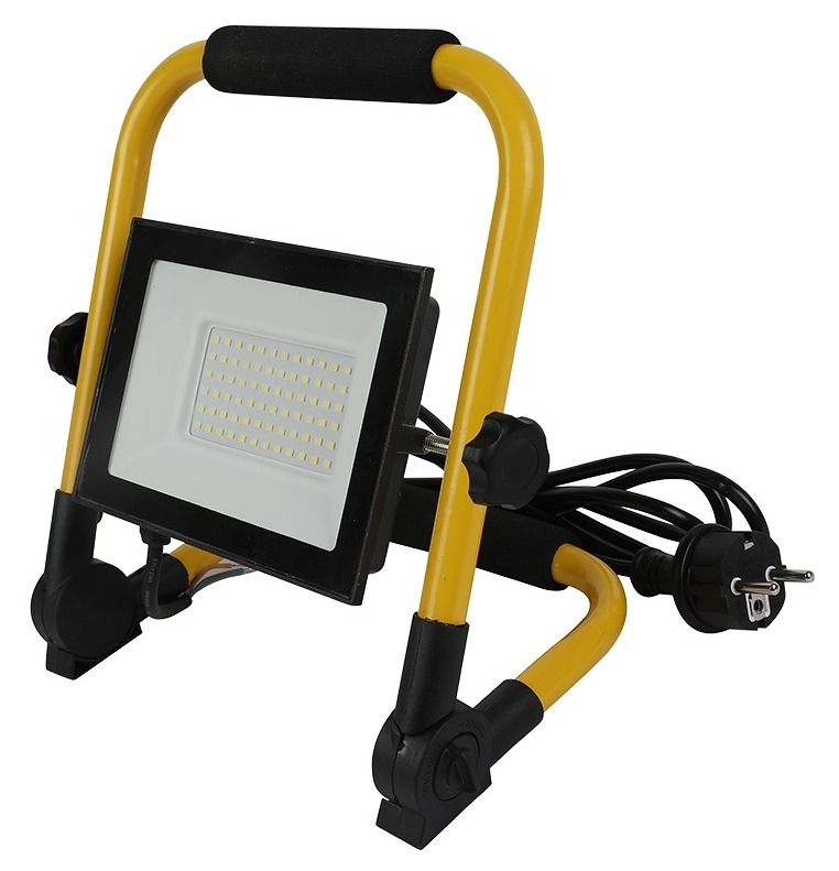 Прожектор General / Дженерал GTAB-PORTABLE переносной светодиодный, уличный, 325x185x300мм, 8960Лм, 6500К, 100Вт / освещение