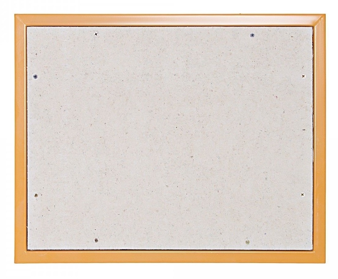 Ревизионный люк Делайт нажимной регулируемый сантехнический, металлический, желтый, размером 50×40см / строительство и ремонт