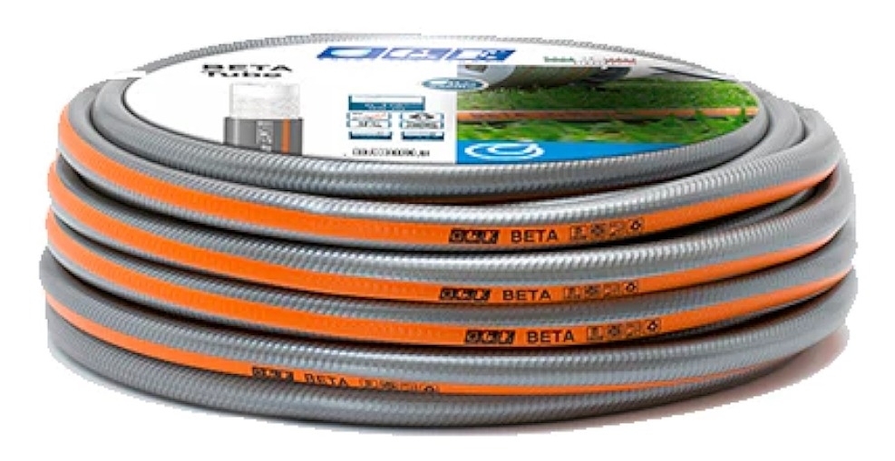 Шланг поливочный GF / ГФ ВЕТА армированный, из ПВХ, диаметр 3/4дюйма, 25м / все для сада
