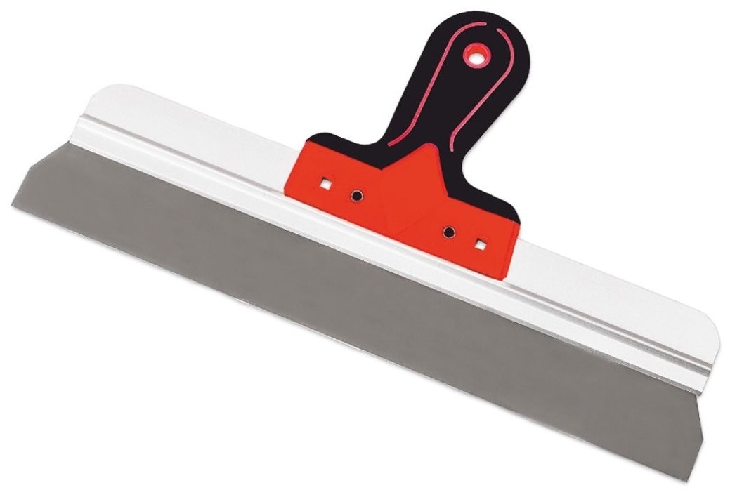 Шпатель строительный 888 фасадный, из нержавеющей стали, 450мм / малярные и отделочные инструменты