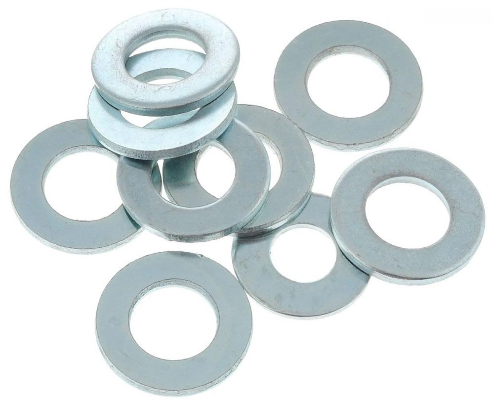 Шайба MIXTON / Микстон плоская, из оцинкованной стали, М14, 1кг / крепеж