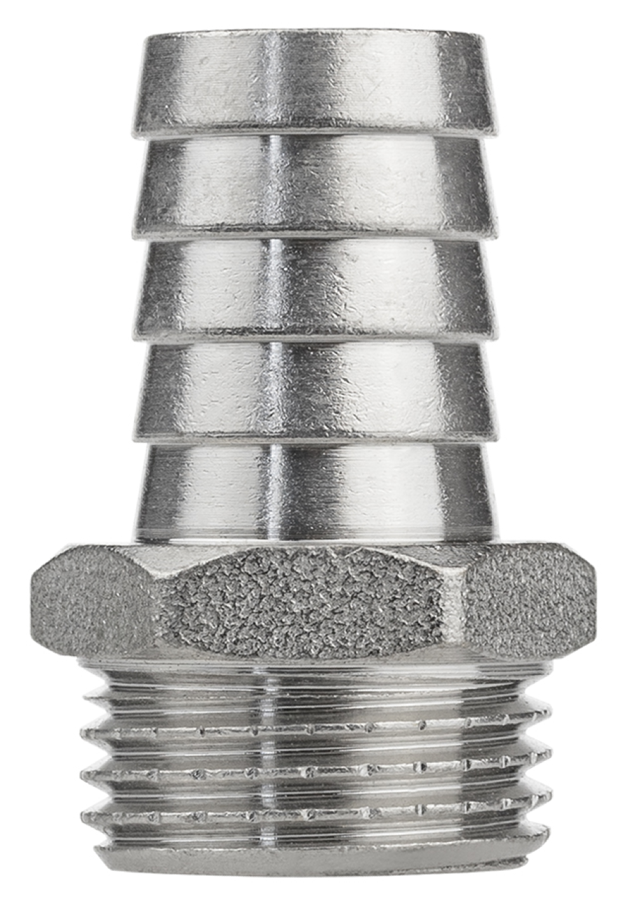 Штуцер для садового шланга MasterProf / МастерПроф с наружной резьбой, латунный, 1/2", 16мм / дом и сад