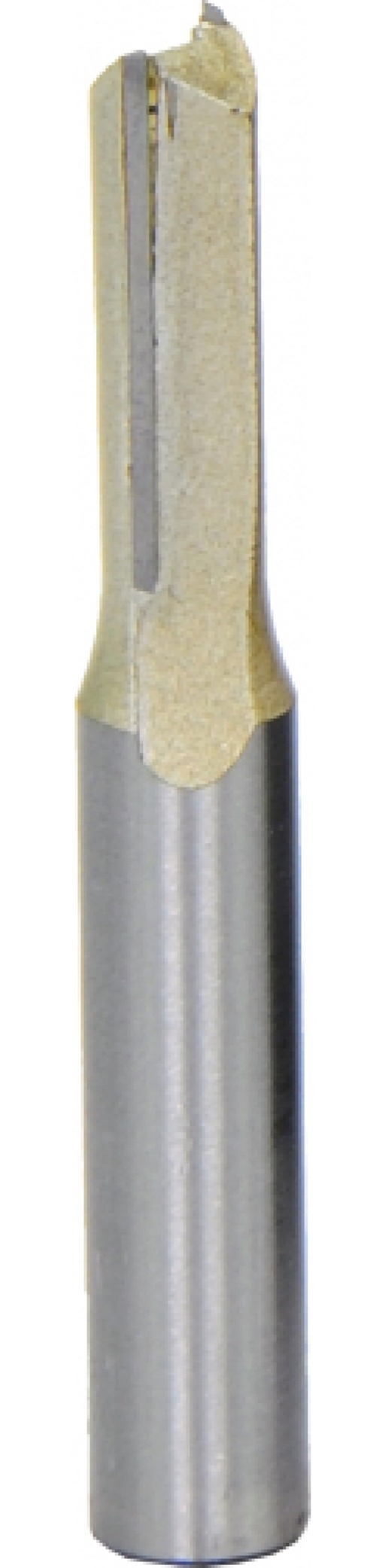 Фреза Elitech / Элитек пазовая прямая, 2 лезвия, твердосплавная, диаметр 7мм, хвостовик 8мм, 20/50мм / инструменты