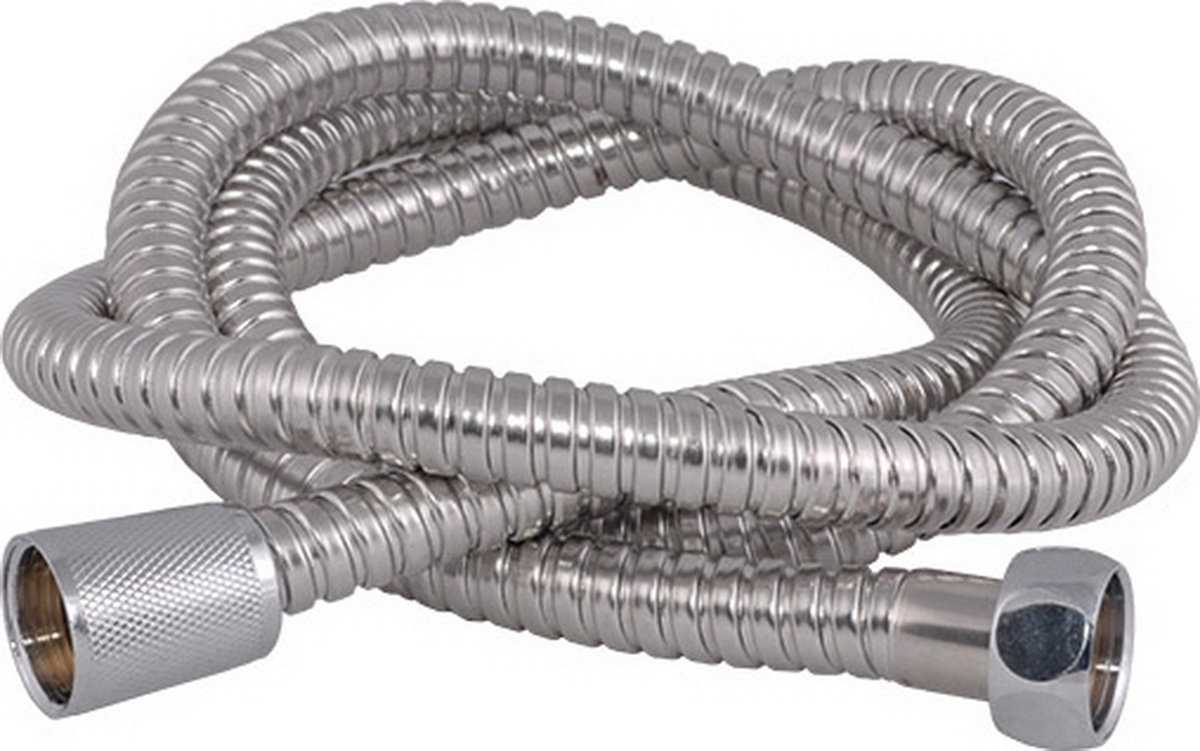 Шланг для душа ARGO / Арго EUR-S из нержавеющей стали, цвет хром, 1/2", 150см / сантехника