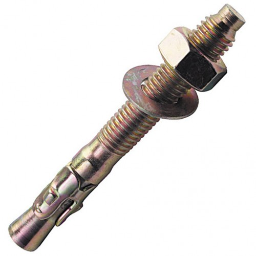 Анкер клиновой MIXTON / Микстон стальной, М12, диаметр установки 12мм, длина 150мм / крепеж