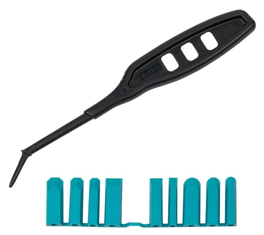 Набор шпателей BIHUI / Бихай для силиконовых герметиков, из пластика, 10шт. / инструменты для строительства и ремонта