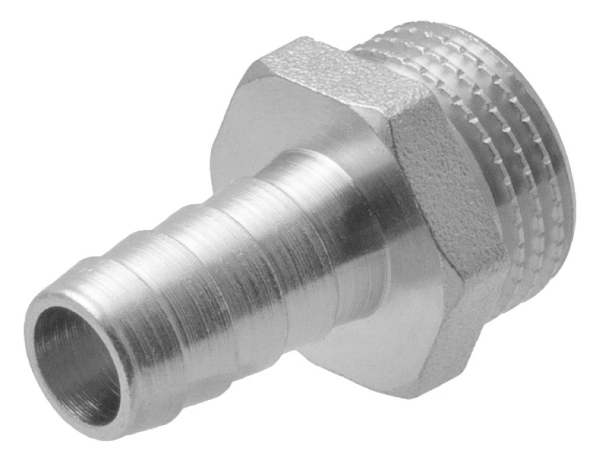 Штуцер для садового шланга MasterProf / МастерПроф с наружной резьбой, латунный, 1/2", 12мм / дом и сад