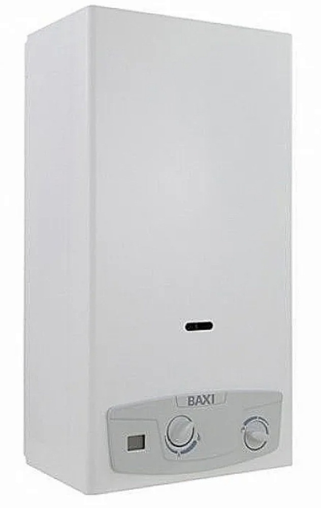 Водонагреватель проточный BAXI / Бакси SIG-2 11P газовый, настенный, белый, 592×314×245мм, 1/2дюйма, 10.9л/мин, 19кВт / бытовая техника