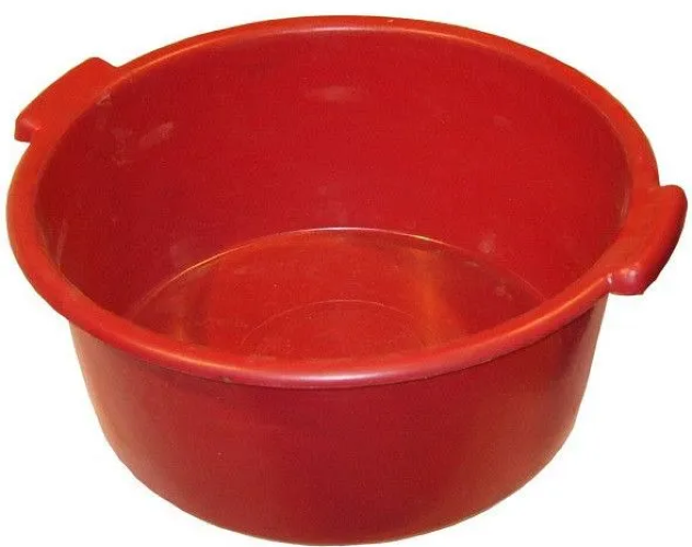 Таз ГостХимПром для хозяйственных нужд, круглый, пластиковый, 7л / товары для дома