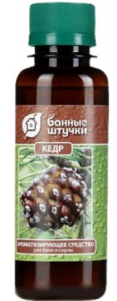 Ароматизатор для бани Банные штучки с эфирным маслом кедра, 100мл / товары для бань и саун