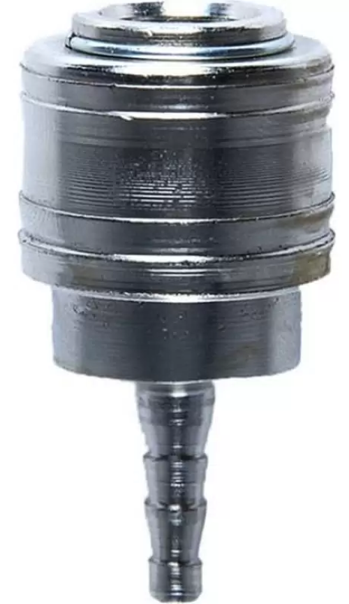 Переходник Voylet / Войлет ESH20 для соединения шланга и пневмоинструмента, из металла, елочка 10мм / оснастка