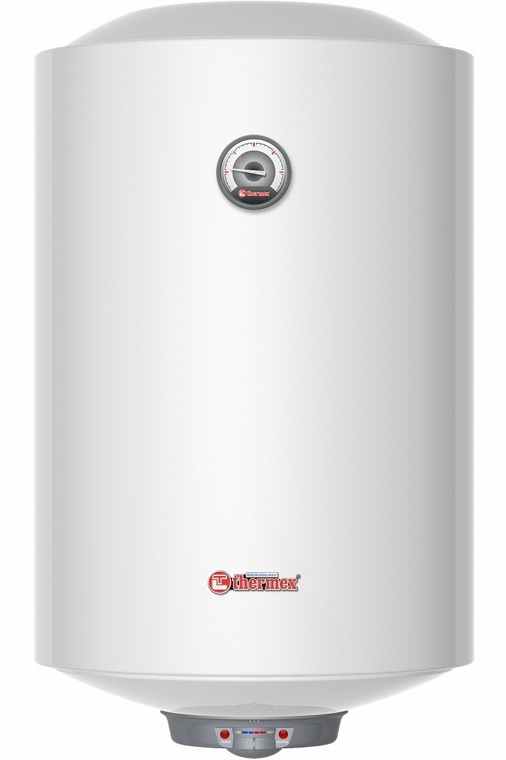 Водонагреватель накопительный Thermex / Термекс Nova 80 V электрический, с баком из эмалированной стали, белый, 751×459×445мм, 2кВт, 220В, IPX4, 80л / бойлер