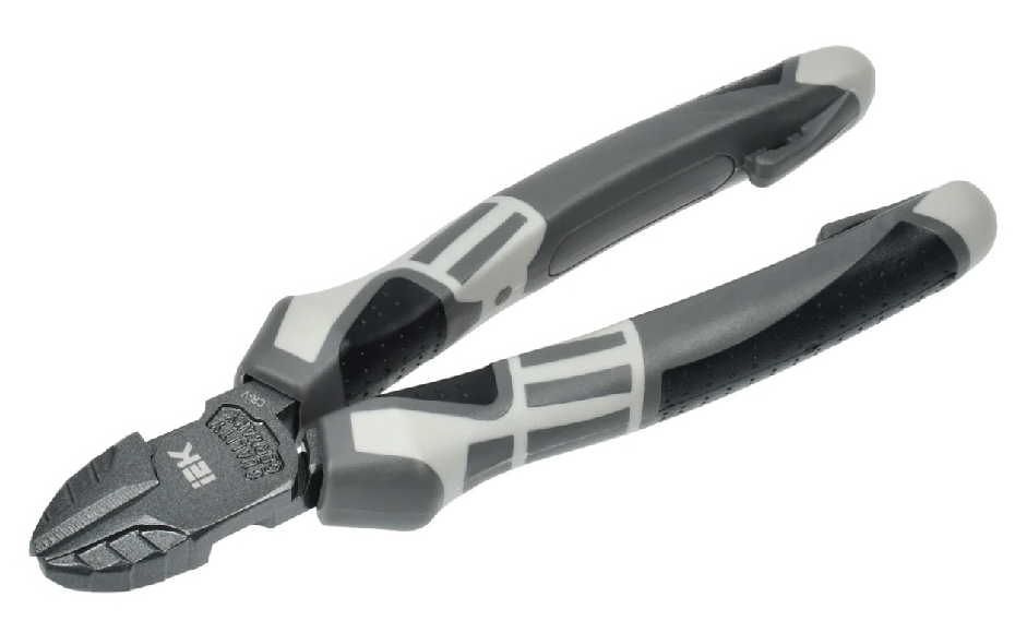 Бокорезы IEK / ИЕК ARMA2L тефлоновые, из хромованадиевой стали CrV, серые, 180мм / кусачки