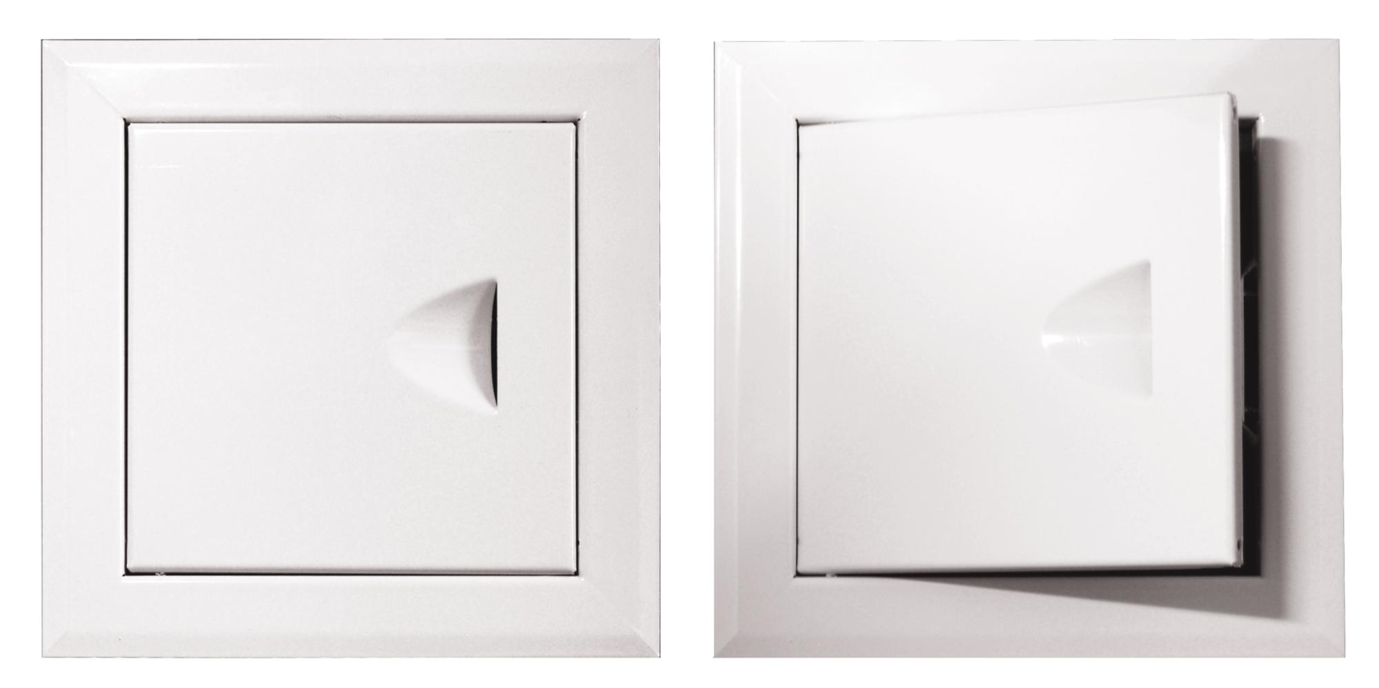 Ревизионный люк Event / Эвент Планета сантехнический, металлический, белый, 30×50см / строительство и ремонт