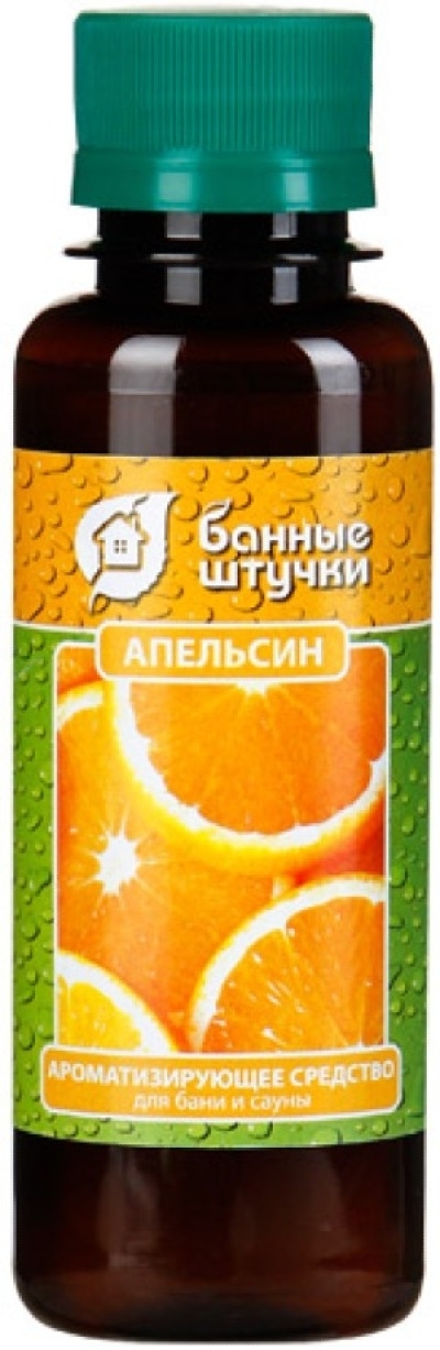 Ароматизатор для бани Банные штучки с эфирным маслом апельсина, 100мл / товары для бань и саун