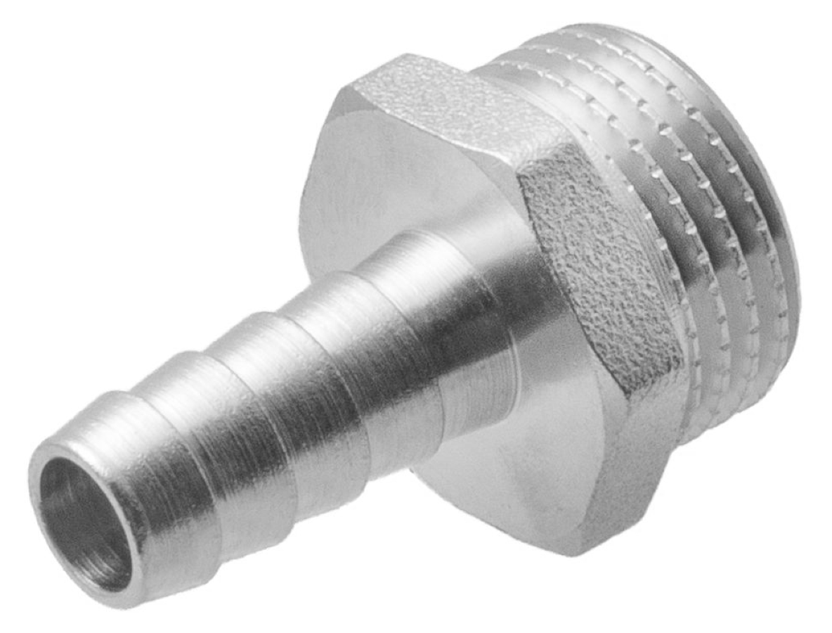 Штуцер для садового шланга MasterProf / МастерПроф с наружной резьбой, латунный, 1/2", 10мм / дом и сад