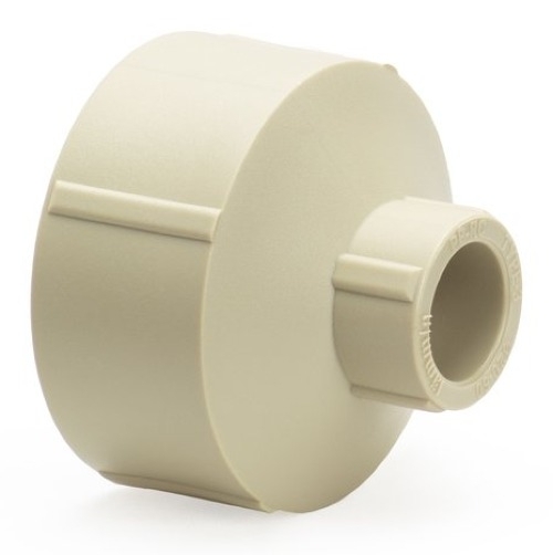 Муфта переходная Lammin / Ламмин внутренняя, полипропиленовая, серая, диаметр 50×20мм / фитинги