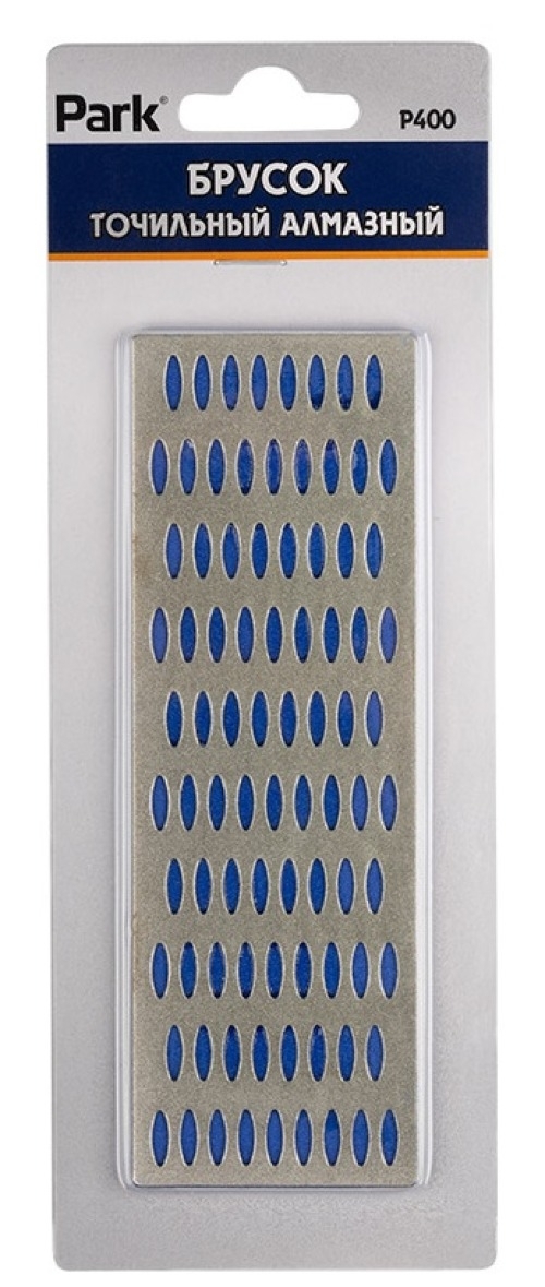 Брусок заточной PARK / Парк P400 абразивный, прямоугольный, алмазный, 150мм / шлифовальный блок
