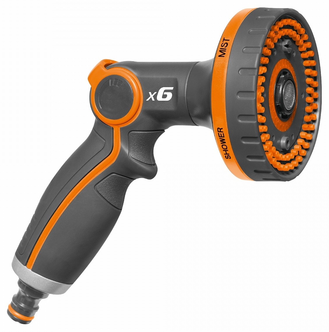 Пистолет для полива DAEWOO / Дэу DWG 3020 с регулировкой интенсивности распыления, в корпусе из пластика, 187х90х266мм / дом и сад