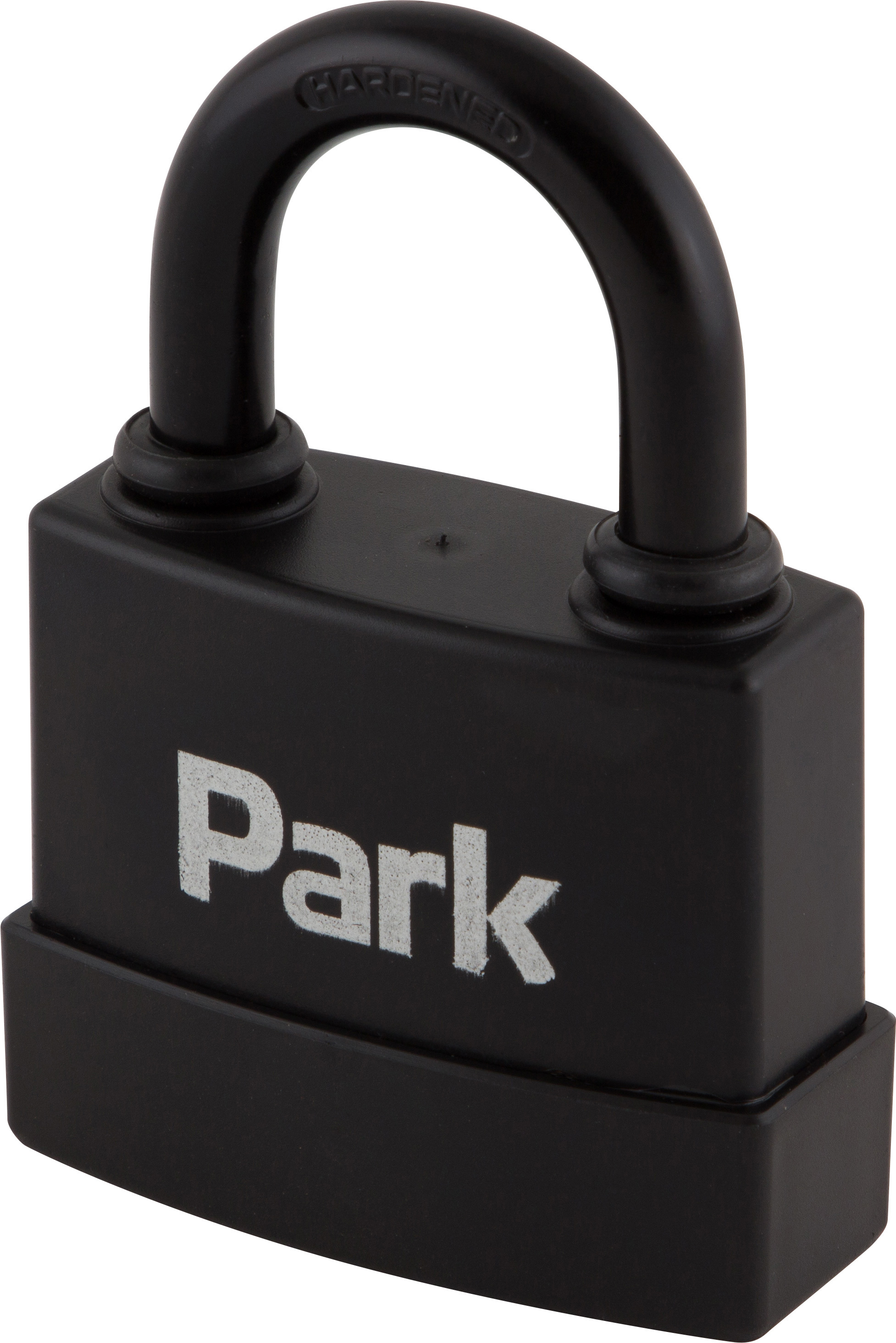 Замок навесной Park / Парк P-0255 всепогодный, металлический, 3 ключа, дужка диаметром 6мм / средства защиты