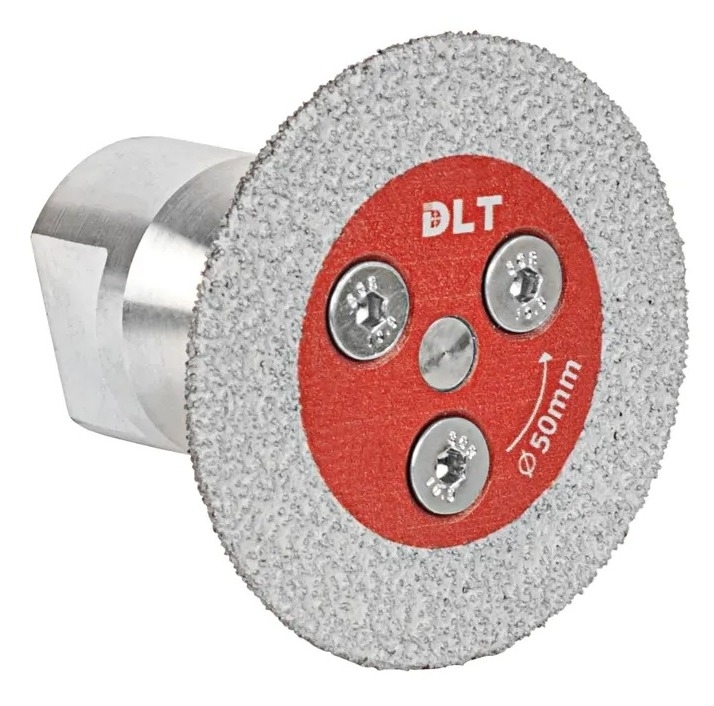 Диск алмазный DLT / ДЛТ MINI VACUUM по керамике, сухой рез, диаметр 50мм, посадочный 14мм, высота сегмента 9мм, рез 2.2мм / расходные материалы и оснастка