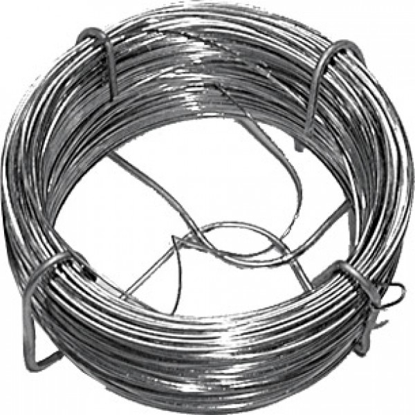 Проволока вязальная USP / УСП из металла, серая, диаметр 0.9мм, длина 25м / строительные материалы