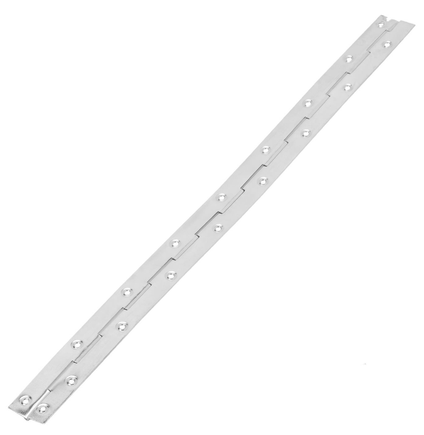 Петля мебельная MIXTON / Микстон рояльная, металлическая, цвет цинк, 500мм / фурнитура