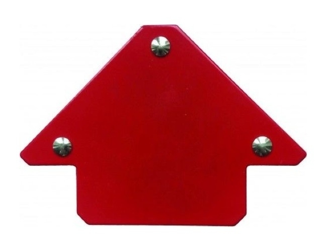 Угольник строительный 888 магнитный для сварки, 11кг, стальной, красный / инструменты