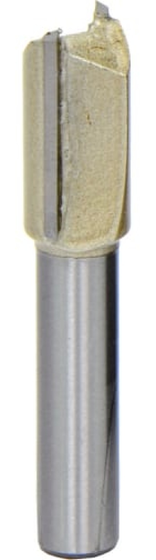 Фреза Elitech / Элитек пазовая прямая, 2 лезвия, твердосплавная, диаметр 12мм, хвостовик 8мм, 20/50мм / инструменты