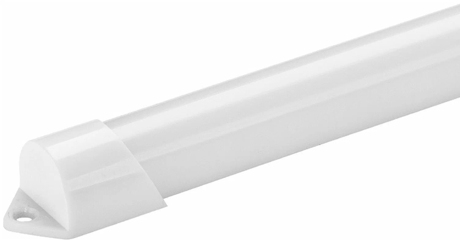 Светильник светодиодный Wolta / Вольта WT4W12W накладной, из поликарбоната, 6500К, 1200Лм, холодный белый, 220В, IP65, 12Вт / освещение