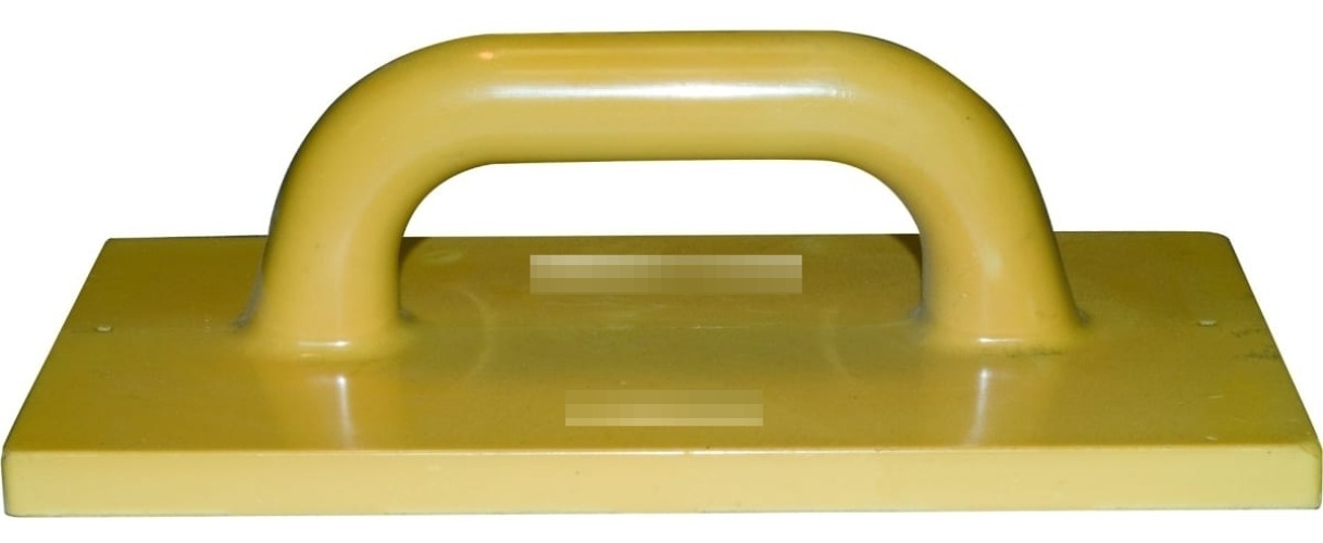 Терка строительная 888 малярно-штукатурная, из пенополиуретана, желтая, 120х240мм / инструменты для ремонта