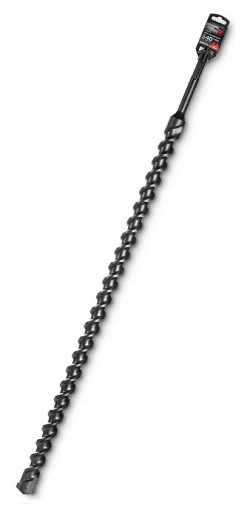 Бур METALLICA Ultra / Металлика Ультра для перфоратора, по бетону, из инструментальной стали 40Х, SDS-Max, диаметр 40мм, длина 1000мм / расходные материалы и оснастка