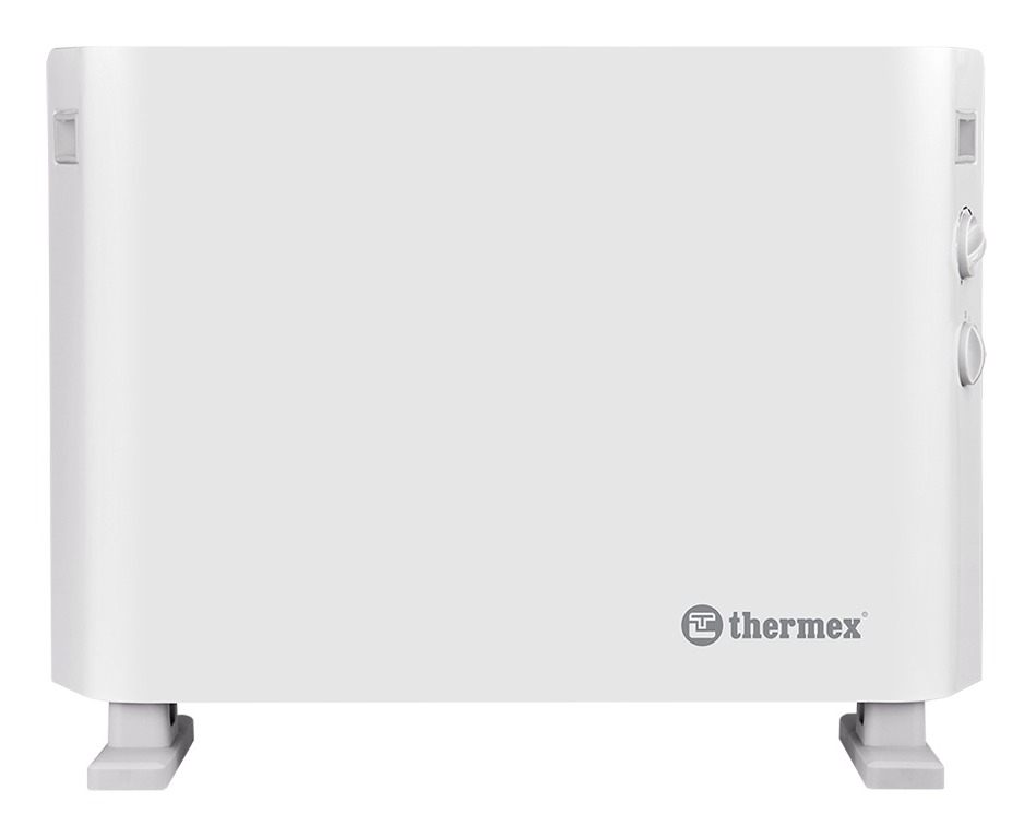 Конвектор электрический Thermex / Термекс Pronto 1500M White в металлическом корпусе, белый, 570х430х130мм, 1.5кВт, площадь обогрева 20м², IPX0 / климатическая техника