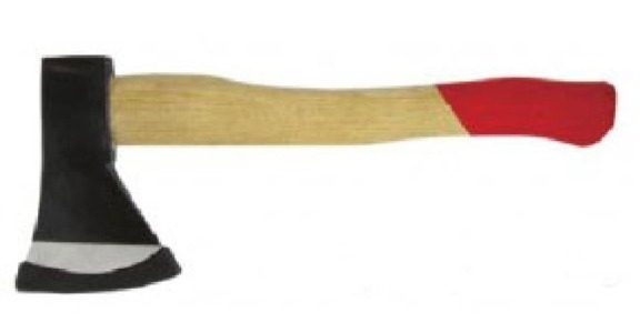 Топор RemoColor / Ремоколор в сборе, из инструментальной стали и дерева / ручной инструмент