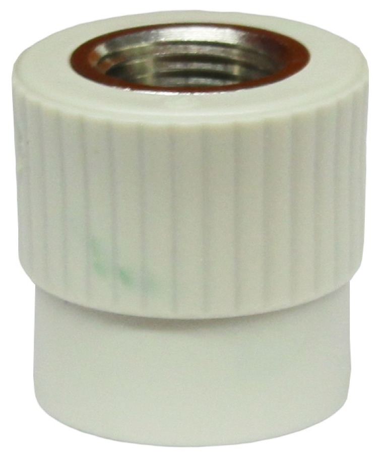 Переходник для шланга FV Plast / ФВ Пласт с металлической внутренней резьбой из полипропилена, 40х5/4" / дом и сад