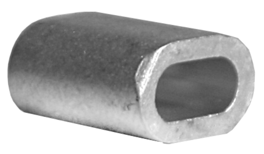 Зажим для троса DIN741 из нержавеющей стали, 4мм / крепеж