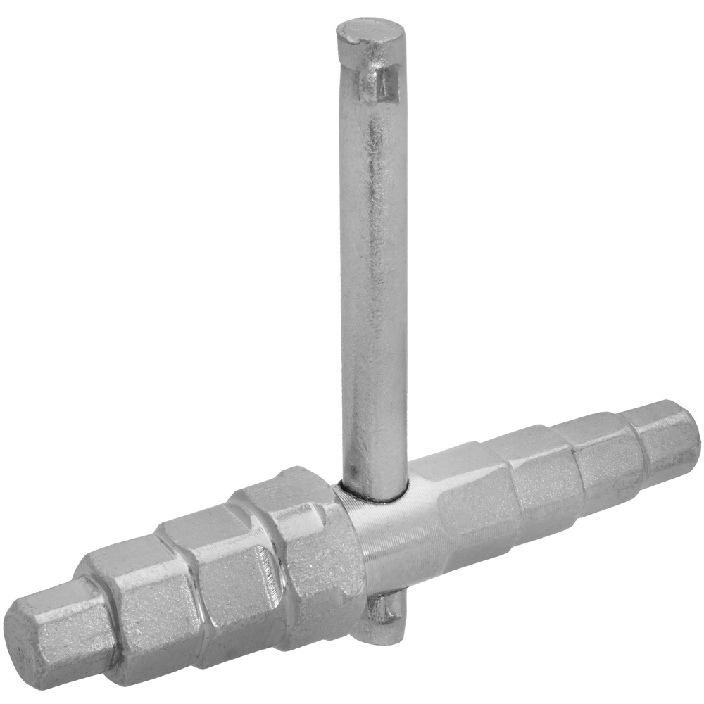 Ключ шестигранный Masterprof / Мастерпроф имбусовый, комбинированный для разъемных соединений, Т-образной формы, из металла, 3/8"-1 1/4", длина 118мм / инструменты