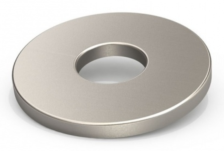 Шайба MIXTON / Микстон плоская, из оцинкованной стали, М12, 10шт. / крепеж